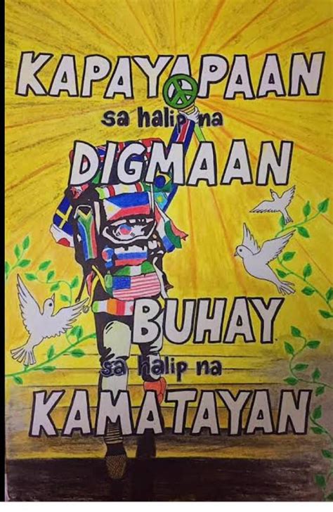 I Tungkol Sa Kapayapaan Slogan Ideas .